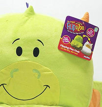 Load image into Gallery viewer, FlipaZoo 2 in1 Plush Toddler Chair – Transforms from Dragon to Unicorn – Snuggly Animal Seat Makes a Great Holiday Gift for Kids