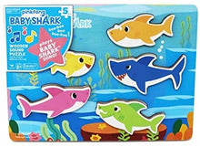 Load image into Gallery viewer, Pinkfong Baby Shark Chunky Wood Sound Puzzle - Plays Baby Shark Song
