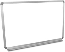 Load image into Gallery viewer, Luxor Home Office School Wall-Mounted Magnetic Dry Erase Whiteboard with Aluminum Frame - 36"W x 24"H