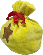 Load image into Gallery viewer, Animal Crossing Mini Drawstring Bell Bag - Yellow/Brown/Red