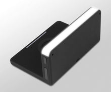 Load image into Gallery viewer, Aluratek Qi Wireless Charging Alarm Clock with White LED Display, USB Charging Port, Compatible with iPhone Xs Max, XR, X/Xs, Galaxy S9/S8/S7, and Other Qi Enabled Smartphones (ABQC03F)