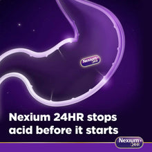 Load image into Gallery viewer, Nexium 24HR (14 Count, Capsules) All-Day, All-Night Protection from Frequent Heartburn Medicine