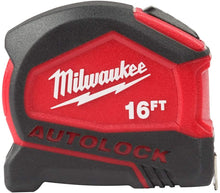 Load image into Gallery viewer, Milwaukee 48-22-6816 16' Compact Auto Lock Tape