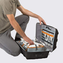 Load image into Gallery viewer, DroneGuard CS 400 - A Commercial Drone Case Offering Flexible Organization and Protection for DJI Phantom or 3DR Solo and Accessories