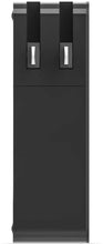Load image into Gallery viewer, powerstation hub - Portable Battery hub with Foldable AC Power prongs - Compatible with Qi-Enabled Devices, Smartphones, Tablets, and Other USB Devices - Black