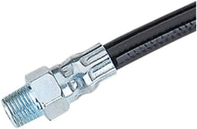 Load image into Gallery viewer, Lumax LX-1201 Black 12" 1/8" NPT 4500 PSI Thermoplastic Grease Hose. Fully Bonded Construction to Maximize Kink Resistance and Minimize Bend Radius.
