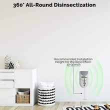 Load image into Gallery viewer, Home Sentinel 5 in 1- Rodents Pest Control Insect and Rodent Repeller - Ultrasonic, Electromagnetic Repeller with Ionizer and Automatic Night Light