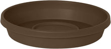 Load image into Gallery viewer, Bloem Terra Plant Saucer Tray for Planters 17-24&quot; Chocolate Brown