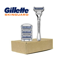 Load image into Gallery viewer, Gillette SkinGuard Men&#39;s Razor and Men&#39;s Razor Blades, for Sensitive Skin