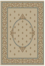 Load image into Gallery viewer, Concord Jewel F.Lys Medallion Ivory 5&#39;3&quot;X7&#39;7&quot; Rug