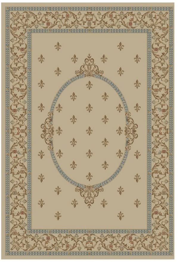 Concord Jewel F.Lys Medallion Ivory 5'3