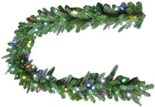 Load image into Gallery viewer, Home Accents Holiday 9 ft. Royal Grand Spruce Artificial Garland with Cool White and Multi Lights