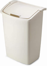 Load image into Gallery viewer, Rubbermaid Swing-Top Lid Recycling Bin for Home, Kitchen, and Bathroom