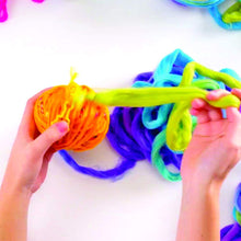Load image into Gallery viewer, Ravel Tales DIY Collectible Plush Toy – Stuffed Animal Pet for Kids | Fun Surprise Crafts and Activities | Unravel Yarn to Find Collectible Plush and Craft Activities - Sunny Days Entertainment