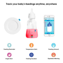 Load image into Gallery viewer, BlueSmart Mia (Pink) Smart Baby Feeding Monitor - Track &amp; Analyze Baby&#39;s Feeding in Real-Time