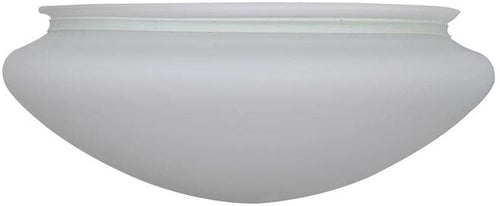 Hampton Bay Hugger 52 in. Brushed Nickel Ceiling Fan Replacement Frosted Glass Part