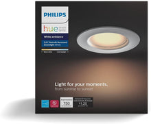 Load image into Gallery viewer, Philips Hue White Ambiance Dimmable LED Smart Retrofit Recessed Downlight