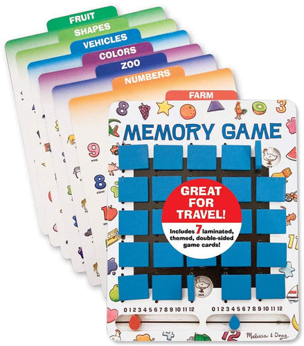 6 Pack MELISSA & DOUG FLIP TO WIN MEMORY GAME