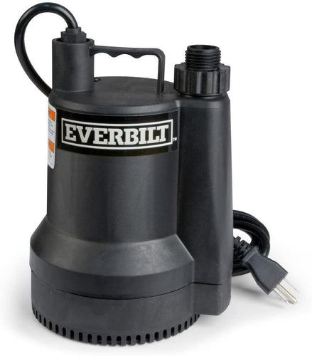 Everbilt SUP54-HD 1/6 HP Plastic Utility Pump