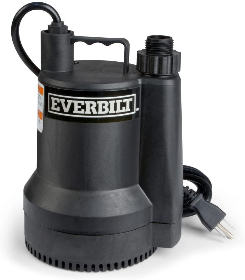 Everbilt SUP54-HD 1/6 HP Plastic Utility Pump