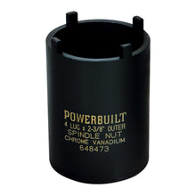 Load image into Gallery viewer, Powerbuilt 648473 Spindle Nut Socket, Four Outer