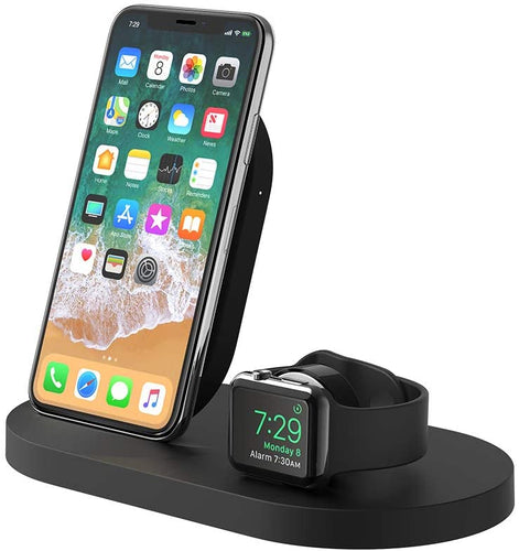 Belkin Boost Up Wireless Charging Dock (Apple Charging Station for Iphone + Apple Watch + USB Port) Apple Watch Charging Stand, iPhone Charging Station, iPhone Charging Dock