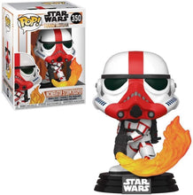 Load image into Gallery viewer, Funko Star Wars: The Mandalorian - Incinerator Stormtrooper Vinyl Bobblehead