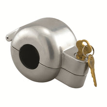 Load image into Gallery viewer, Prime-Line S 4180 Door Knob Lock-Out Device – Prevents Turning of Door Knob and Access to Keyhole, Can be Used for Home Rentals, Evictions, Job Sites and More – Keyed Alike, Gray Diecast