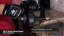 Load image into Gallery viewer, Husky 1/4 in. x 25 ft. Power Drum Auger
