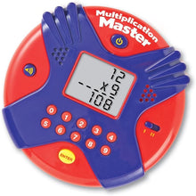 Load image into Gallery viewer, Learning Resources Multiplication Master Electronic Flash Card, Math Skills, Varying Skill Levels, Ages 7+