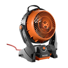 Load image into Gallery viewer, Ridgid R860720B GEN5X 18-Volt Hybrid Cordless &amp; Corded Fan (Battery and Charger Not Included)