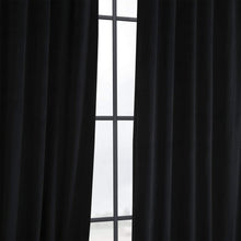 Load image into Gallery viewer, HPD Half Price Drapes VPCH-110602-108 Signature Blackout Velvet Curtain (1 Panel), 50 X 108, Off White-P
