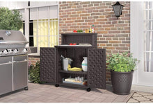 Load image into Gallery viewer, 47 Gal. Patio Storage and Prep Station