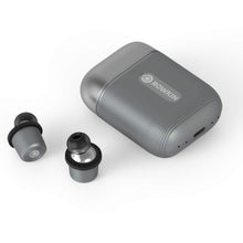 Load image into Gallery viewer, Rowkin Ascent Micro True Wireless Earbud Headphones: 17+ Hours, Bluetooth 5, Small Headphones &amp; Charging Case Deep Bass Mic Quick Pairing &amp; Noise Reduction for Android Samsung &amp; iPhone (Slate Gray)