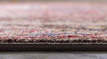 Load image into Gallery viewer, Unique Loom Utopia Collection Traditional Medallion Vintage Warm Tones Chocolate Brown Area Rug (8' x 10')