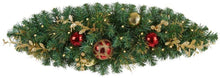 Load image into Gallery viewer, Home Accents Holiday32 in. Royal Easton Battery Operated Pre-Lit LED Artificial Christmas Mailbox Swag