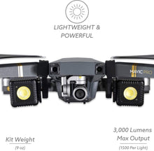 Load image into Gallery viewer, LUME CUBE Lighting Kit for DJI Mavic Pro (Black)