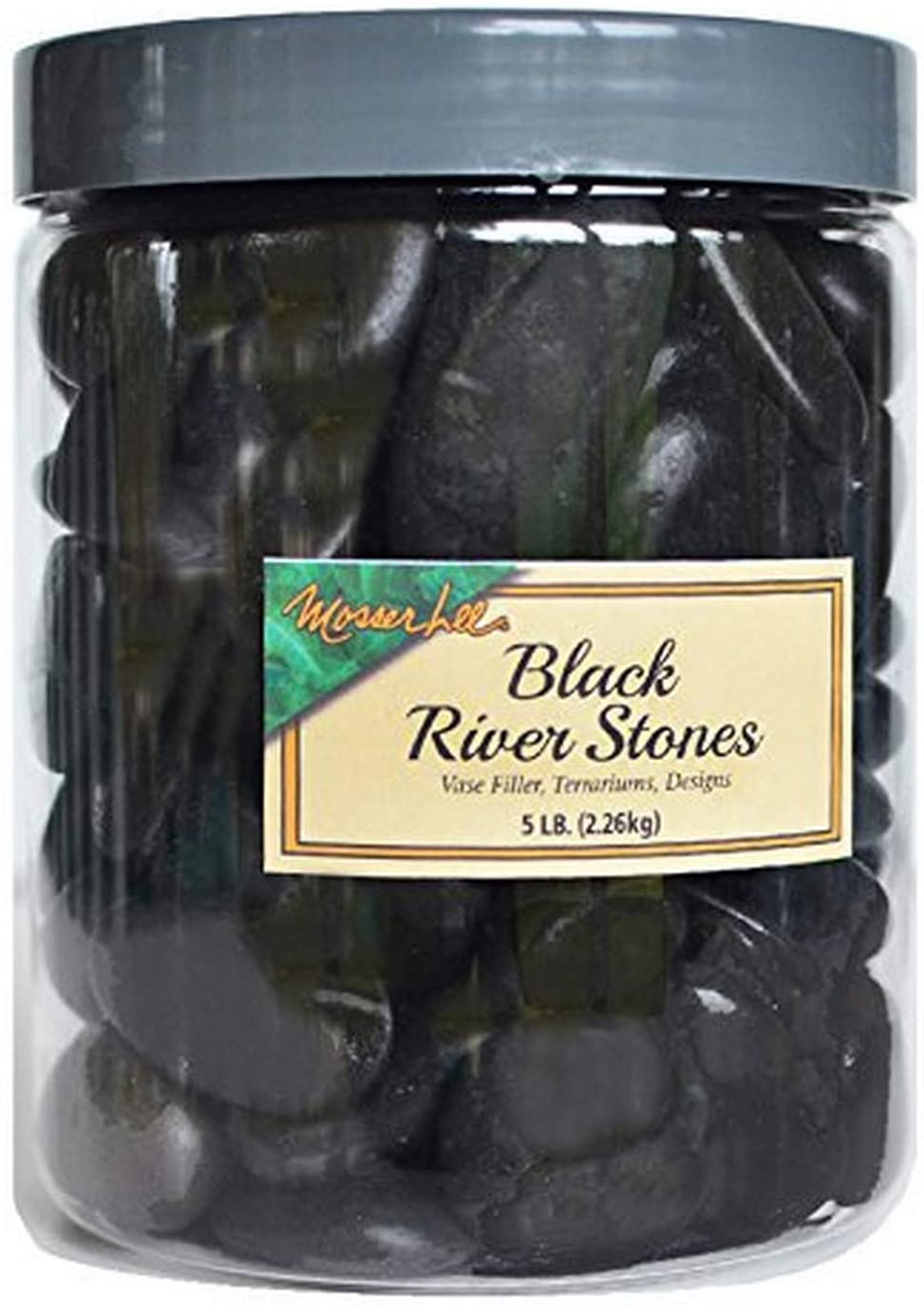 Mosser Lee M2161H 5 lb Soft White River Stones Soil Cover