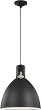 Load image into Gallery viewer, Feiss P1442FWH-L1 Brynne LED Pendant Lighting, White, 1-Light (14&quot;Dia x 17&quot;H)
