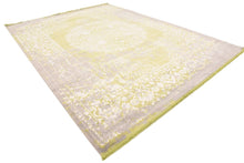 Load image into Gallery viewer, Unique Loom New Classical Collection Traditional Distressed Vintage Classic Light Blue Area Rug (10' x 13')