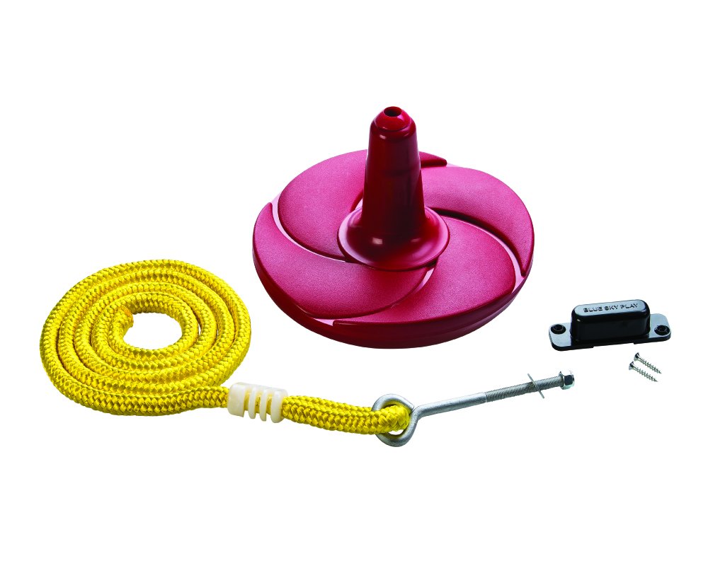 CREATIVE CEDAR DESIGNS Disk Swing with Rope