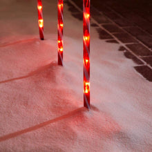Load image into Gallery viewer, Home Accents Holiday 27 in. Lighted Candy Cane Pathway Light (3-Set)
