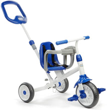 Load image into Gallery viewer, Little Tikes Ride 'N Learn 3-in-1 Trike, Blue