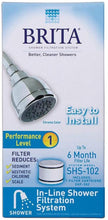 Load image into Gallery viewer, Brita In-Line Shower Filtration System - Chrome