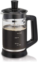 Load image into Gallery viewer, Hamilton Beach 40400 French Press with Cocoa Attachment