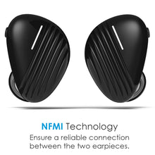Load image into Gallery viewer, Optoma NuForce BE Free8 Truly Wireless Premium Earphones with 16h Battery Life, AAC+aptX, SpinFit Ear Tips and Charging case