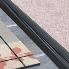 Load image into Gallery viewer, Low 3-3/4" Wide Aluminum Door Threshold with Vinyl Seal - #99025