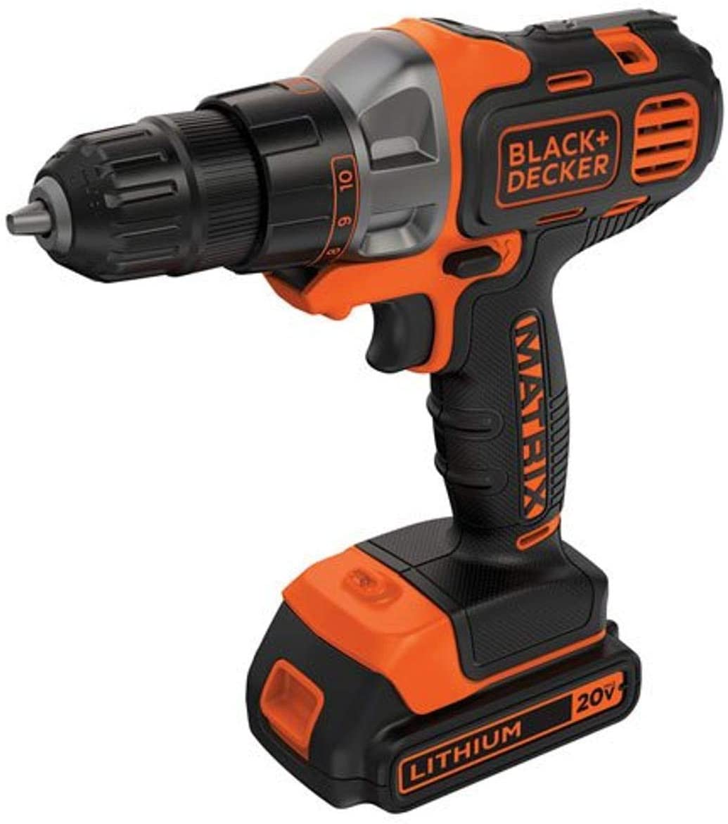 BLACK+DECKER BDCDMT120WC1FF 20V MAX MATRIX Cordless Drill/Driver Kit