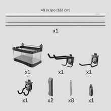 Load image into Gallery viewer, Gladiator GarageWorks GAKT48SSGY Sports GearTrack Pack