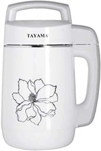 Load image into Gallery viewer, Tayama DJ-15S Multi-Functional Stainless Steel Soymilk Maker 1.1L, 1.1 L, White